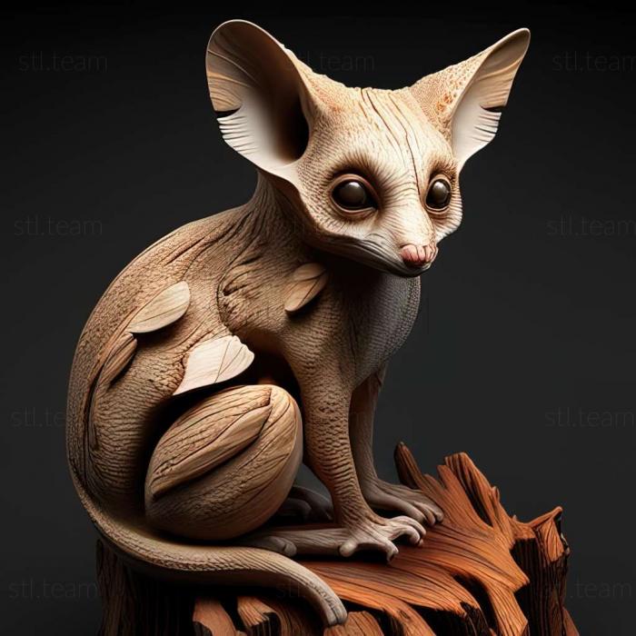 3D model Galago rondoensis (STL)